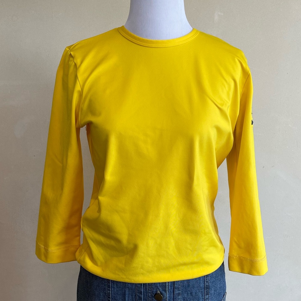 RALPH LAUREN RLX POLO SPORT Woman’s Surf Swim Rash Guard Sz L Made🇺🇸USA NEW!